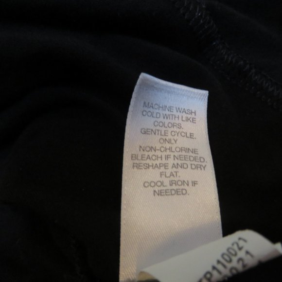 CLEARANCE J. Jill Wearever black gray and white print long sleeve tunic M - Picture 5 of 7